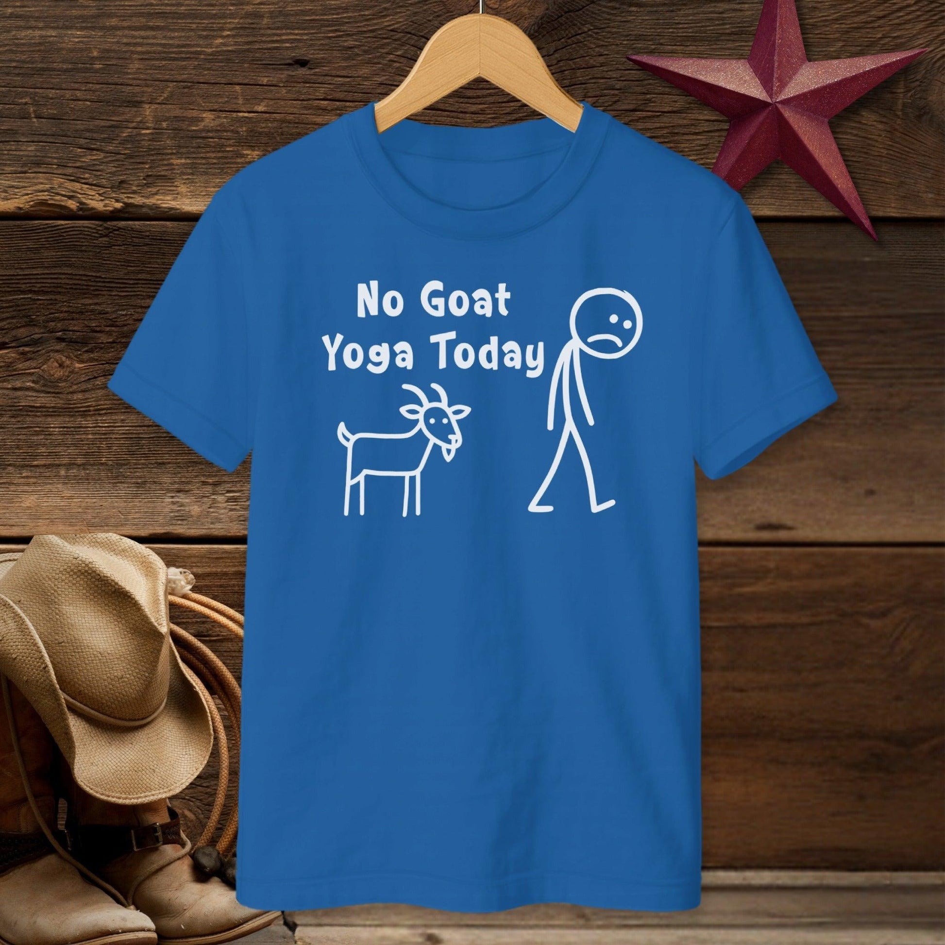 No Goat Yoga Today T-Shirt (Youth)