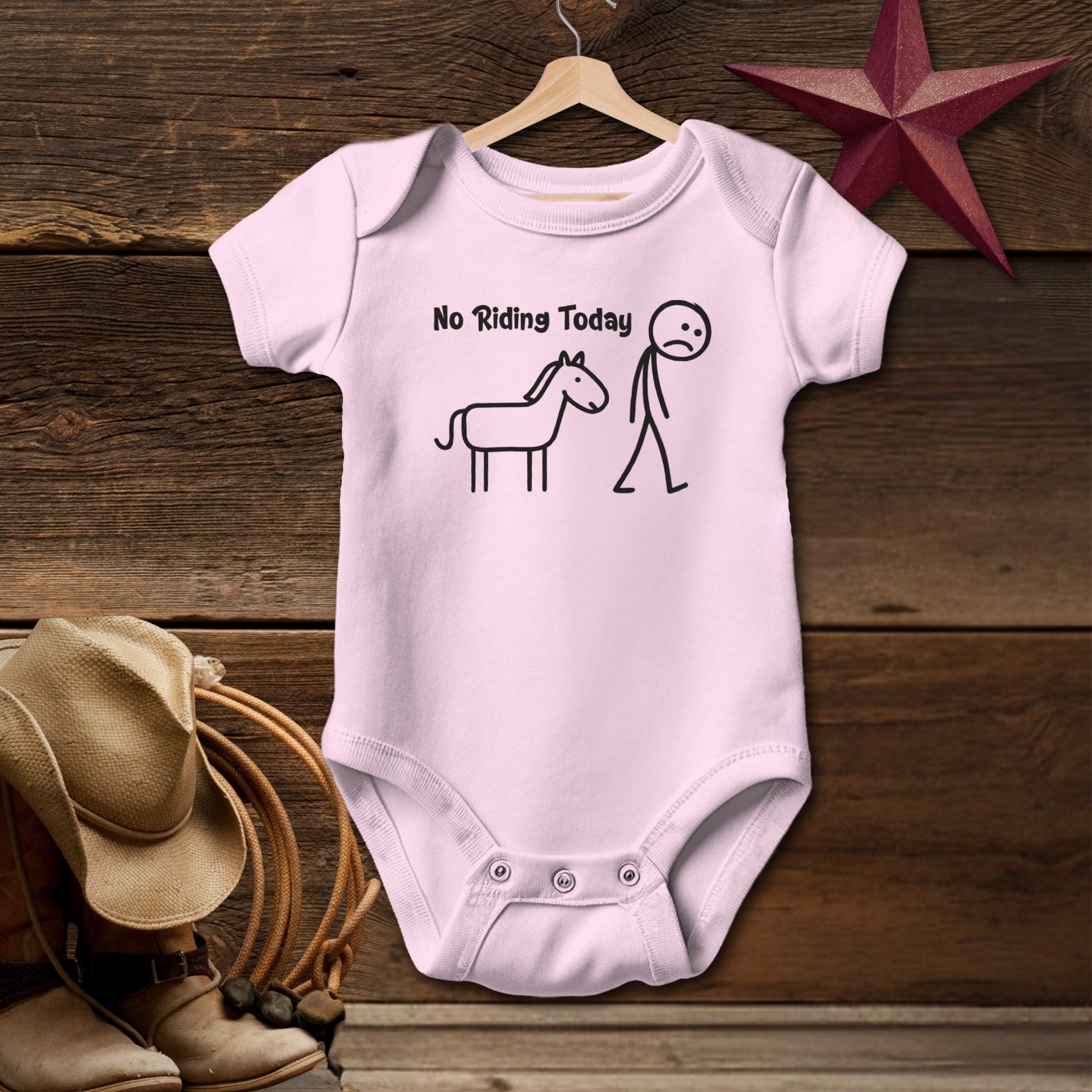 No Riding Today Bodysuit (Baby)