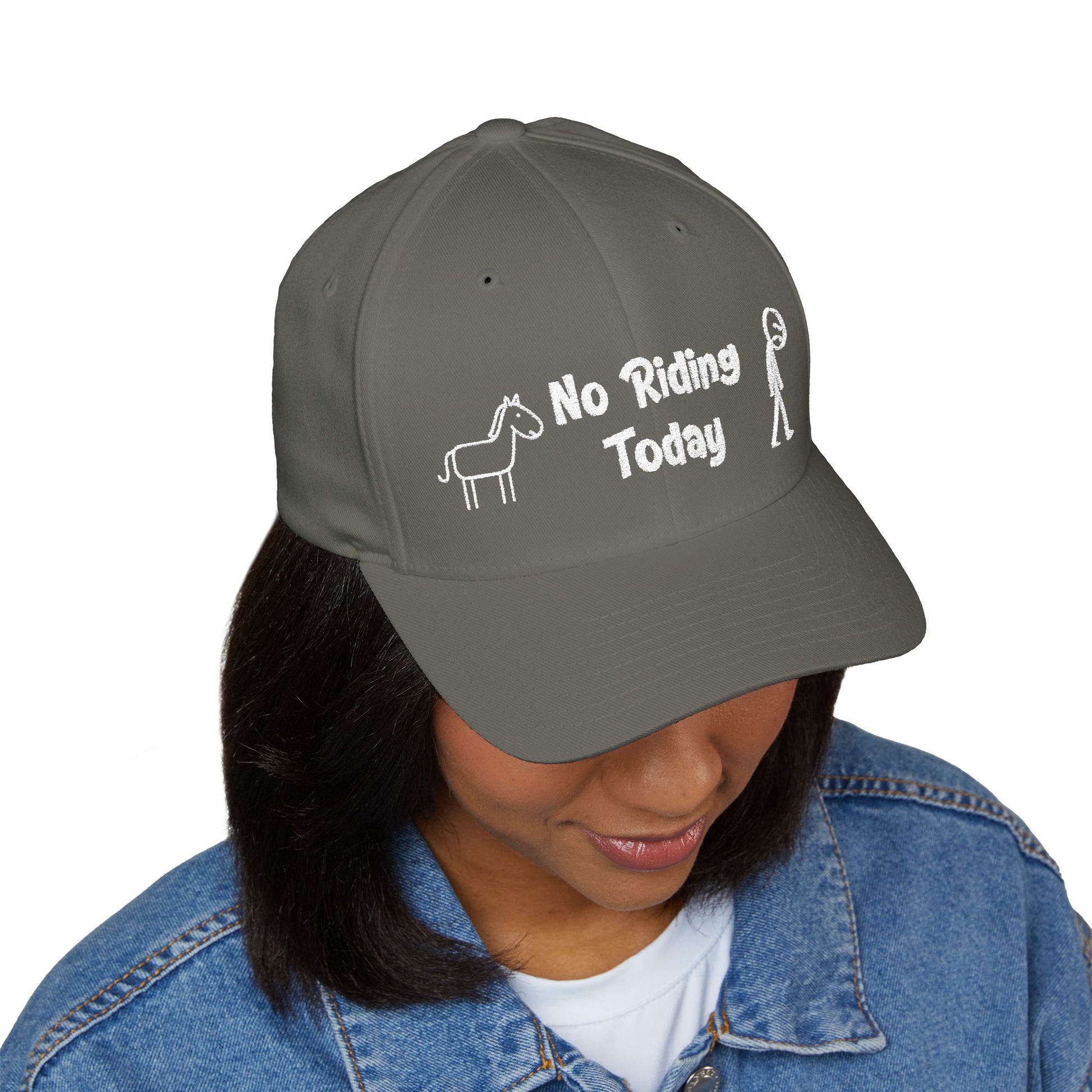 No Riding Today Cap - dark