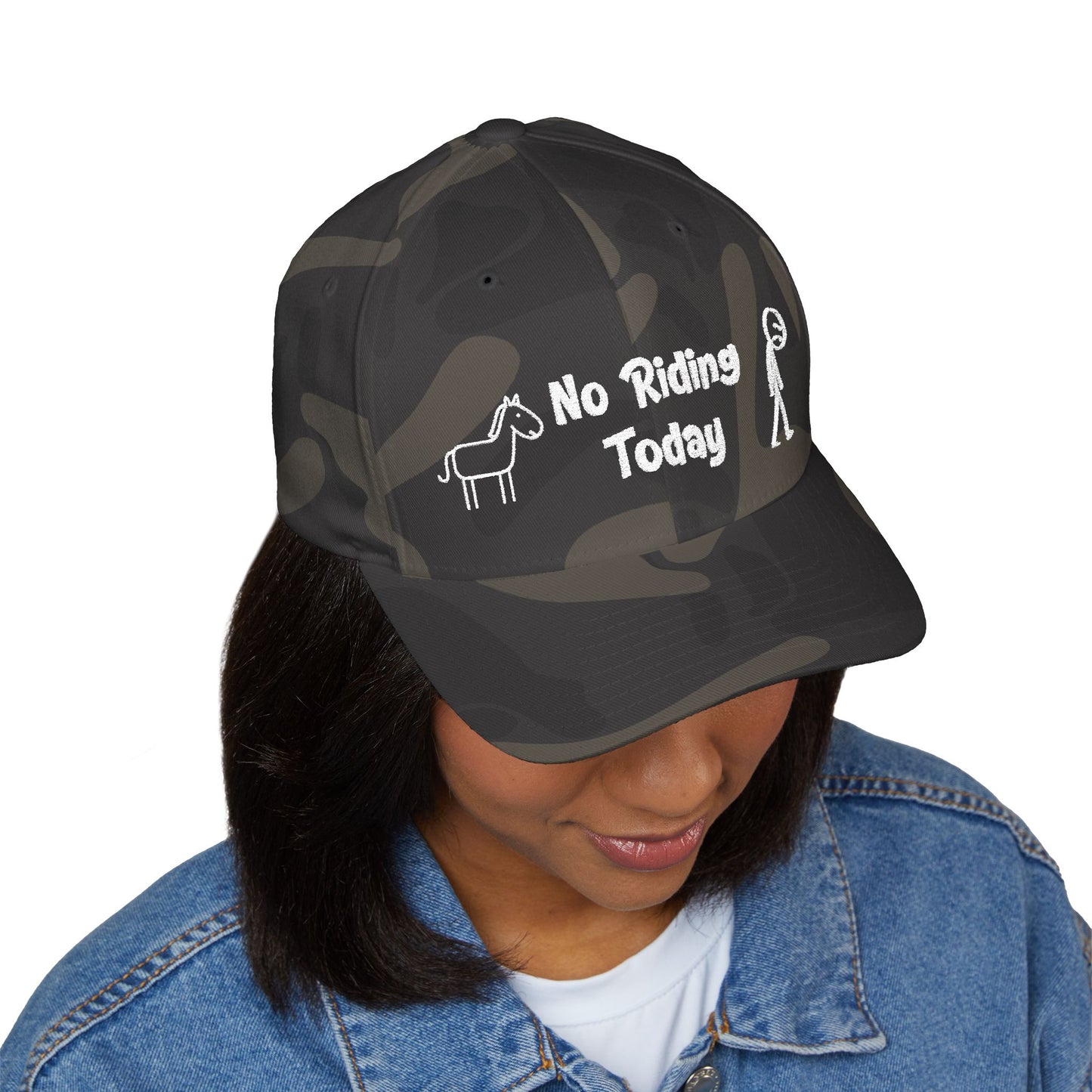 No Riding Today Cap - dark