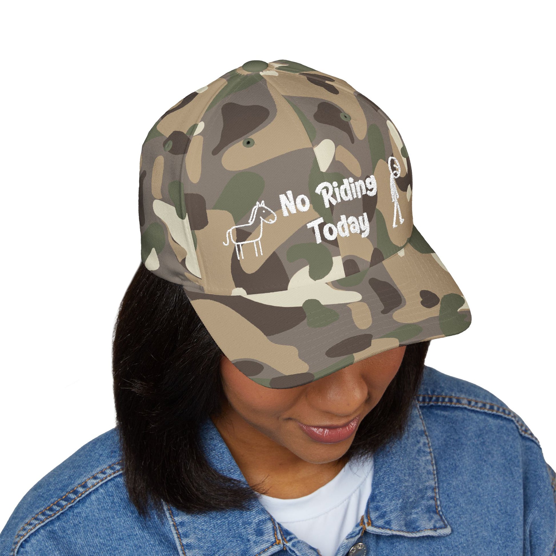 No Riding Today Cap - dark