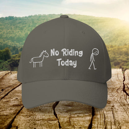 No Riding Today Cap - dark