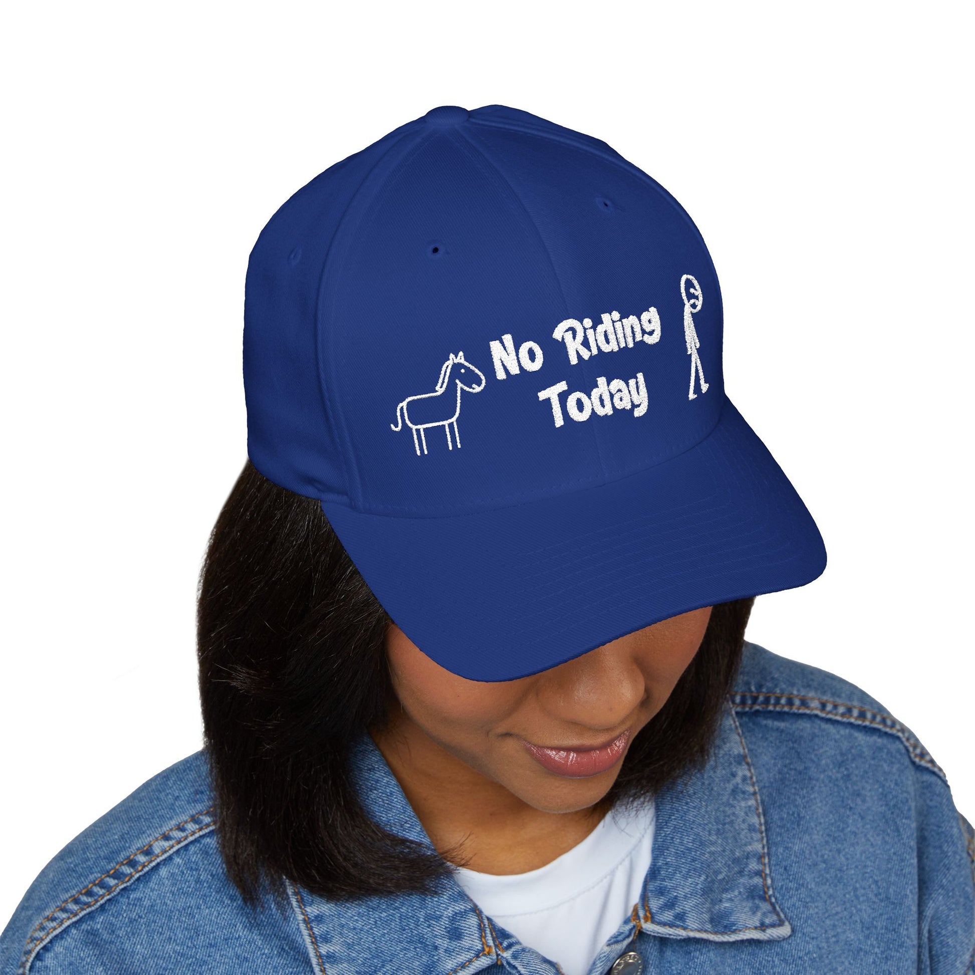 No Riding Today Cap - dark