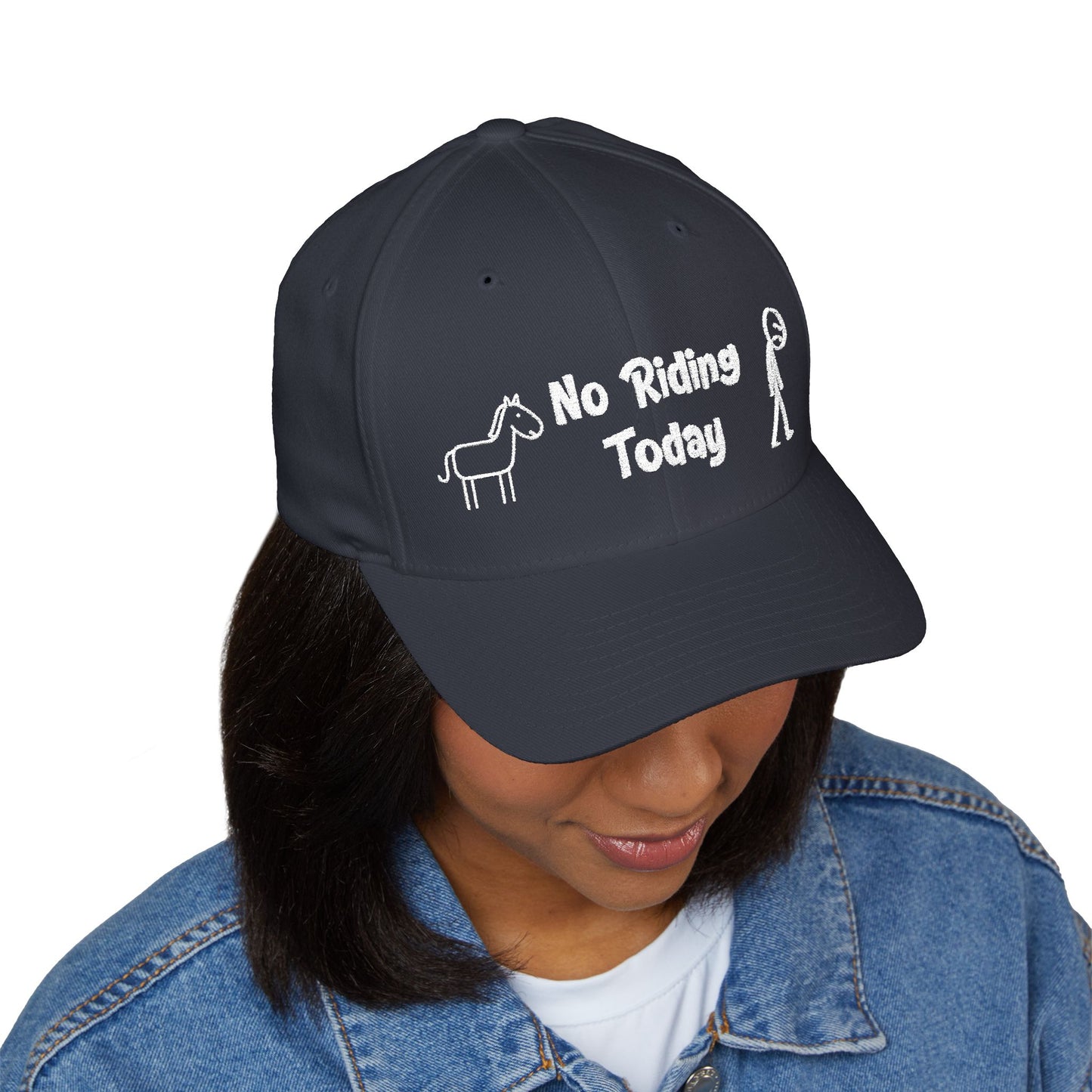 No Riding Today Cap - dark