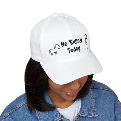 No Riding Today Cap - light