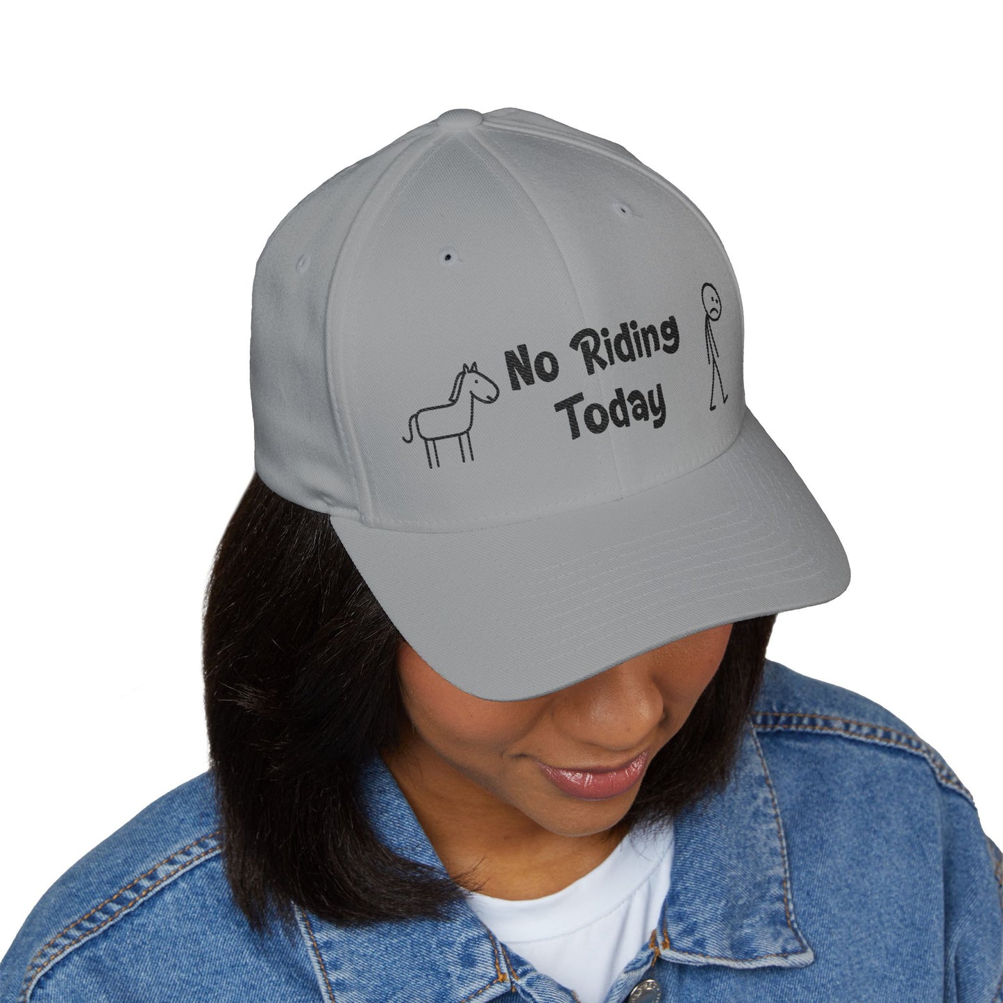 No Riding Today Cap - light