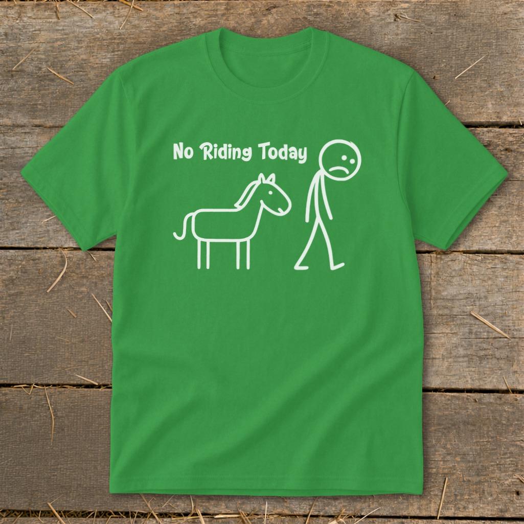 No Riding Today Youth Tee