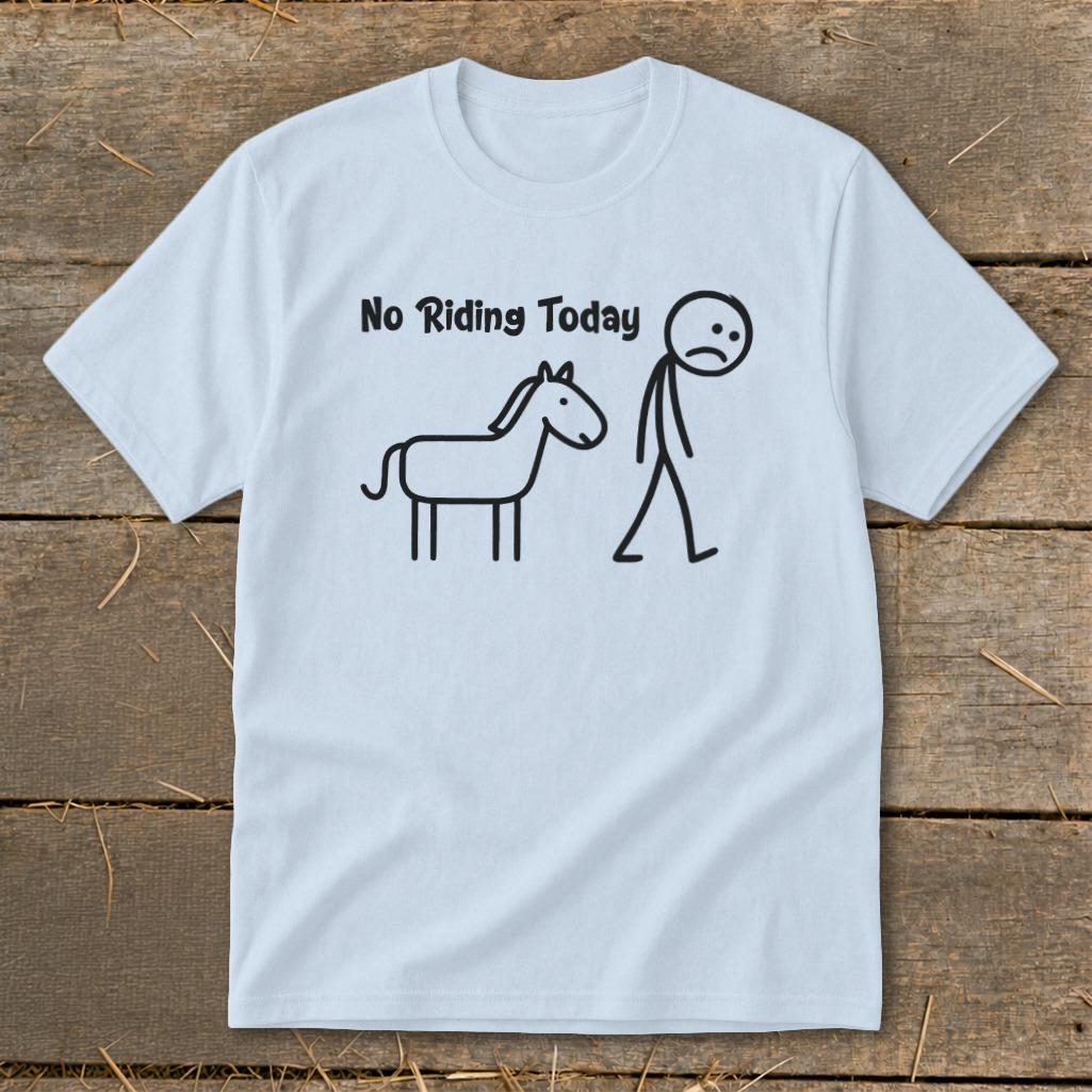 No Riding Today Youth Tee
