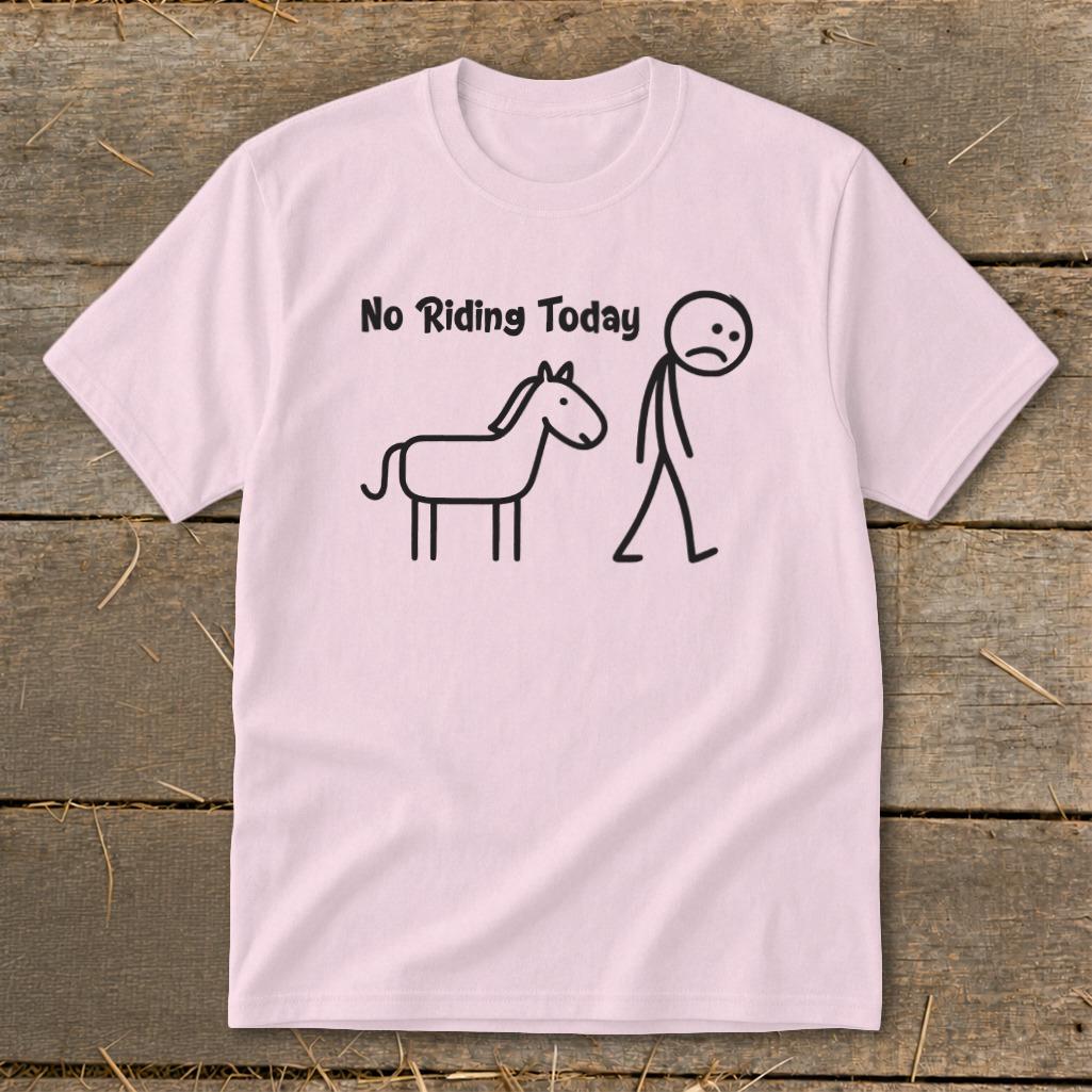 No Riding Today Youth Tee