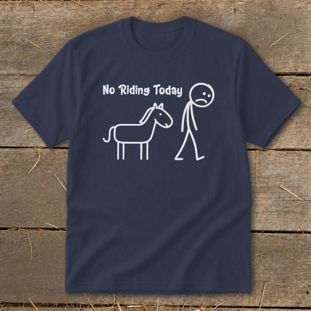 No Riding Today Youth Tee