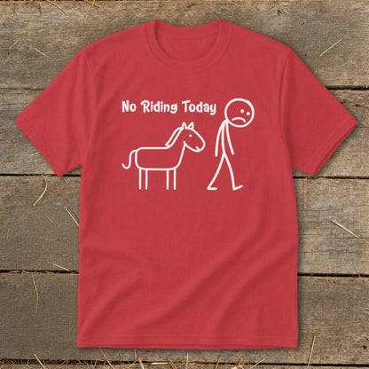 No Riding Today Youth Tee