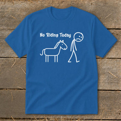 No Riding Today Youth Tee