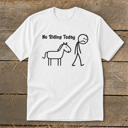 No Riding Today Youth Tee