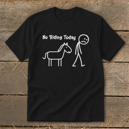 No Riding Today Youth Tee
