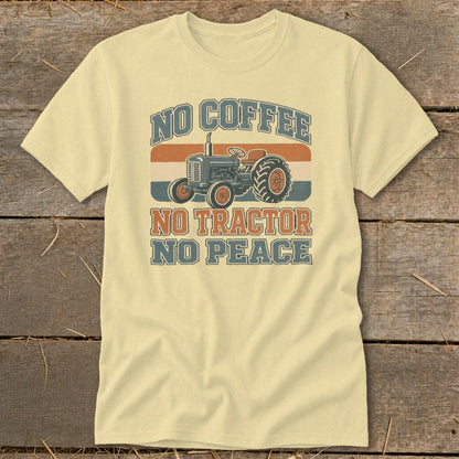 No Tractor No Peace Classic Tee