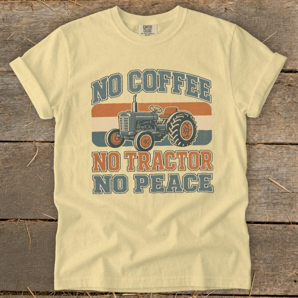 No Tractor No Peace Signature Tee