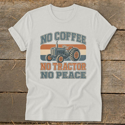 No Tractor No Peace Softstyle Tee