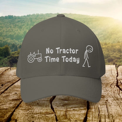 No Tractor Time Today Cap