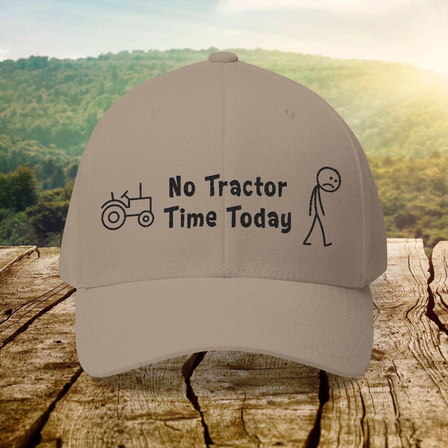 No Tractor Time Today Cap