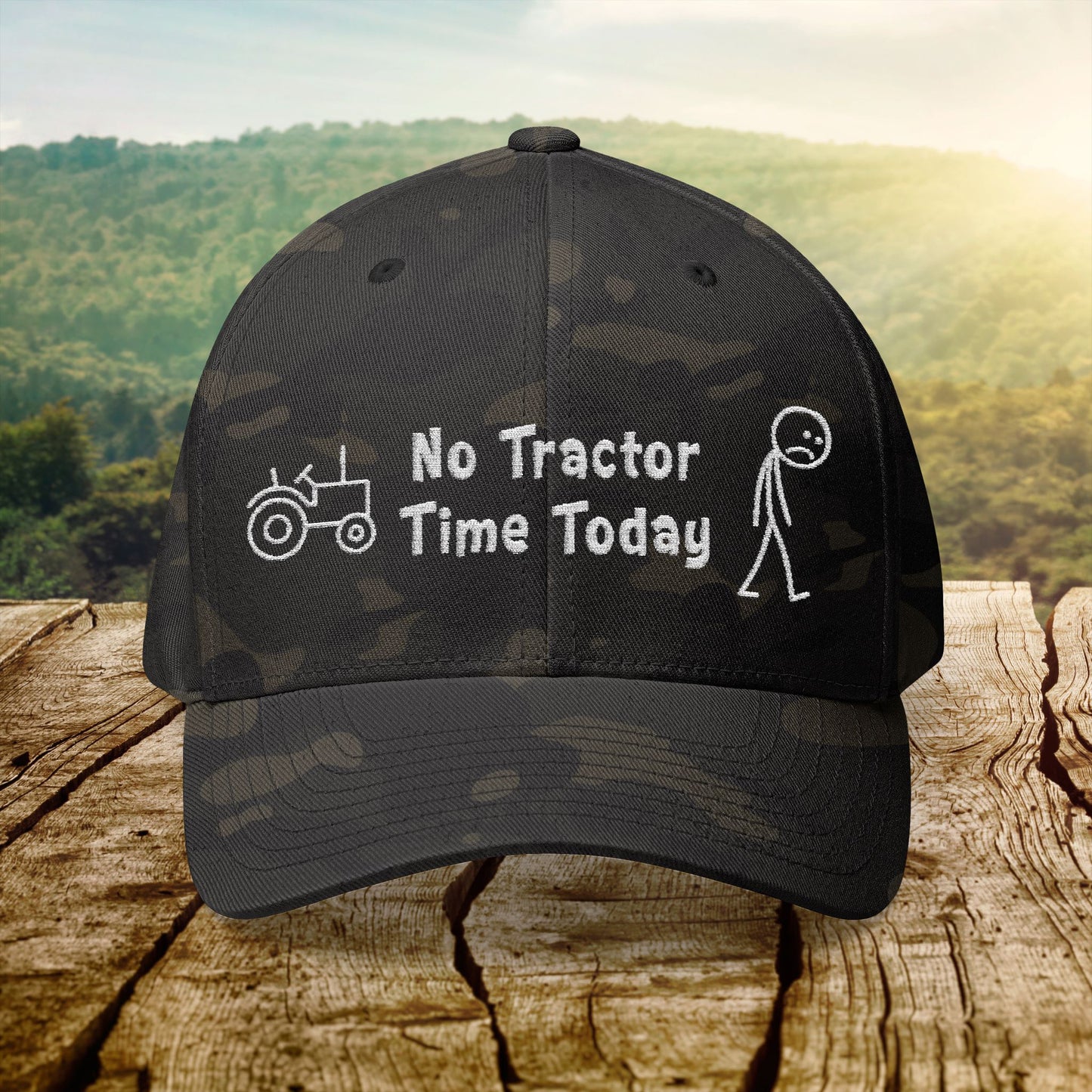 No Tractor Time Today Cap