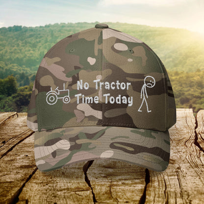 No Tractor Time Today Cap