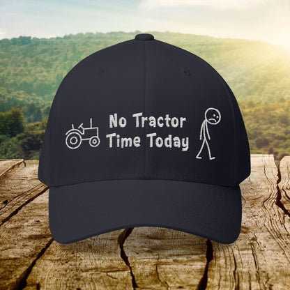 No Tractor Time Today Cap