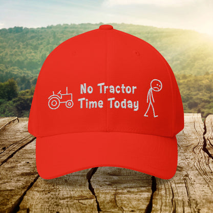 No Tractor Time Today Cap