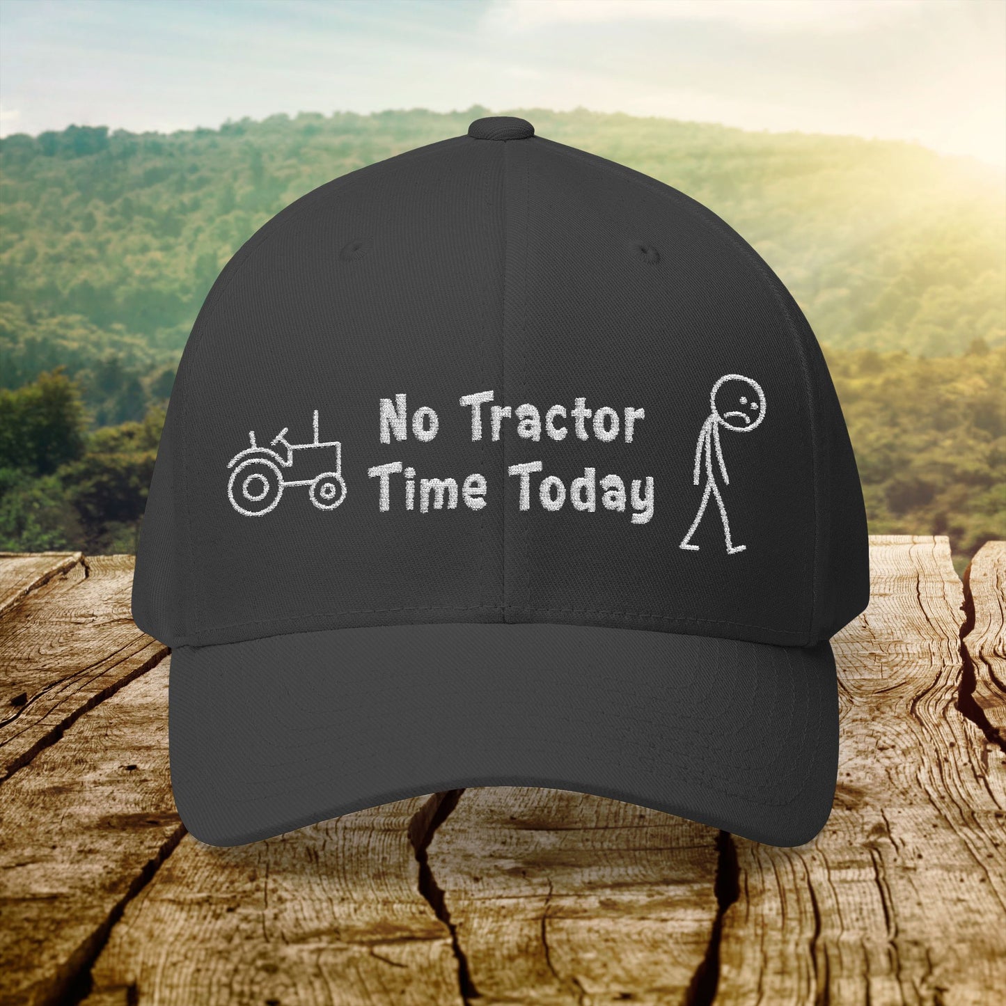 No Tractor Time Today Cap