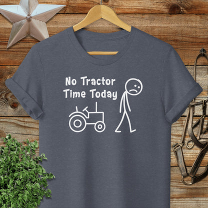 No Tractor Time Today Softstyle Tee
