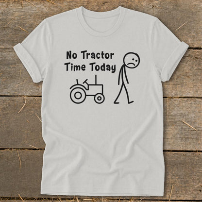 No Tractor Time Today Softstyle Tee