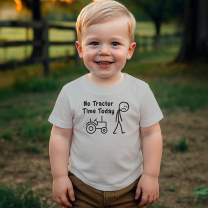 No Tractor Time Today T-shirt (Toddler)