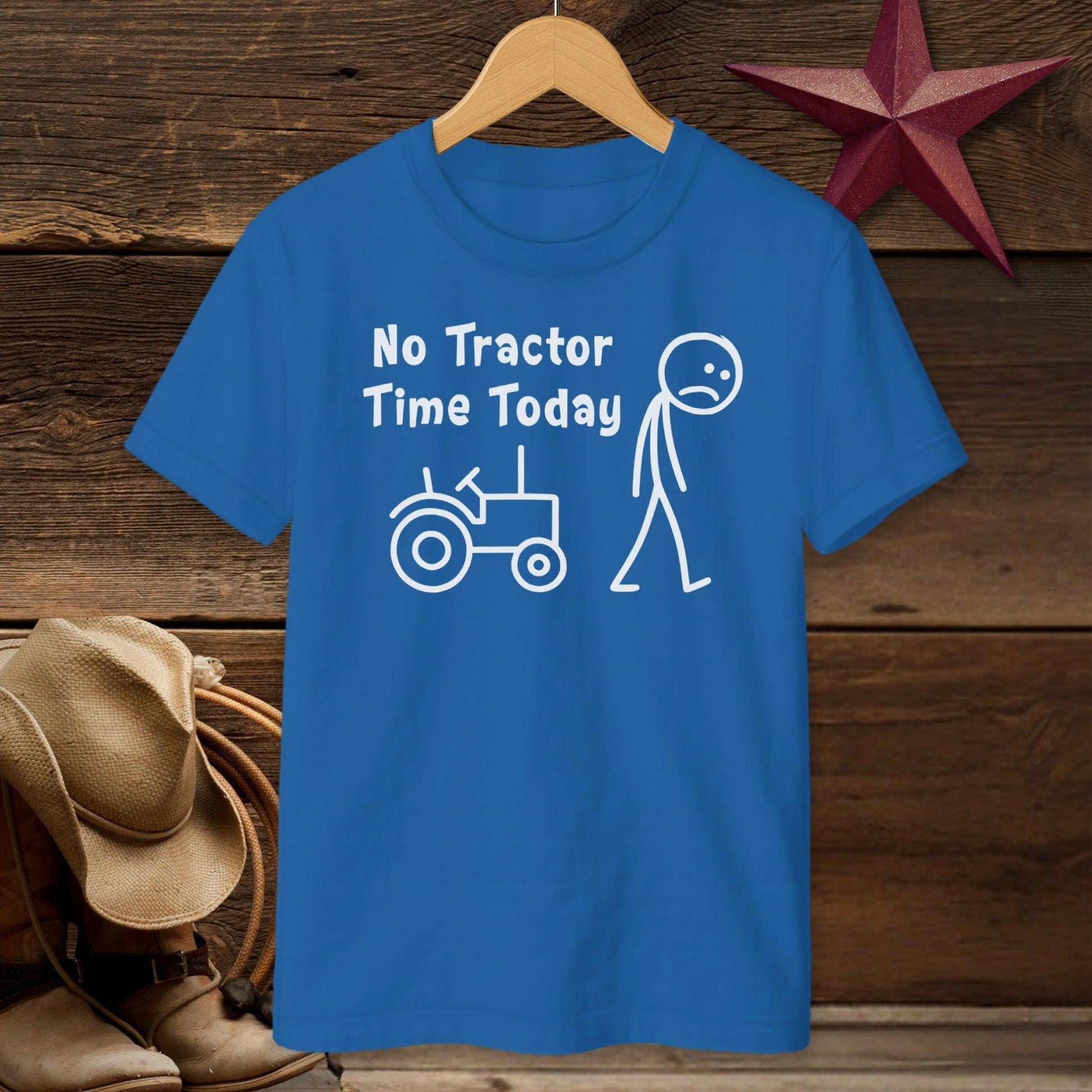 No Tractor Time Today T-Shirt (Youth)