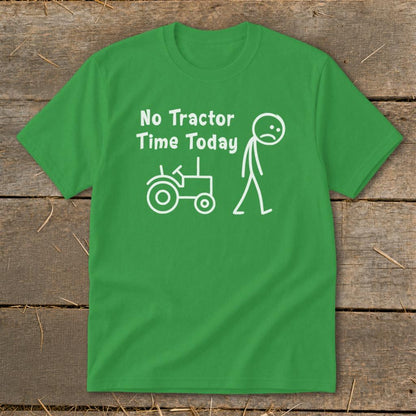 No Tractor Time Today Youth Tee