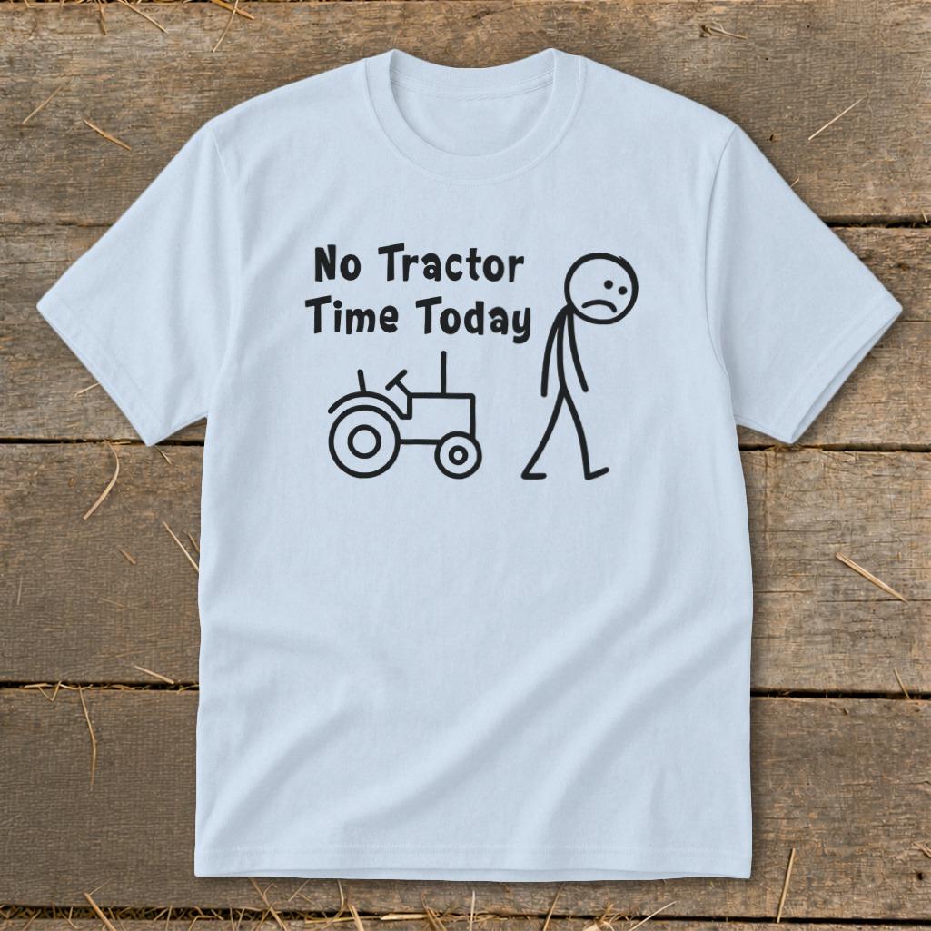 No Tractor Time Today Youth Tee
