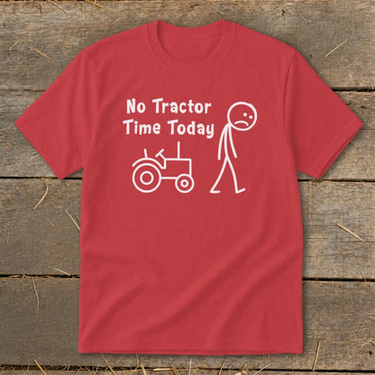 No Tractor Time Today Youth Tee
