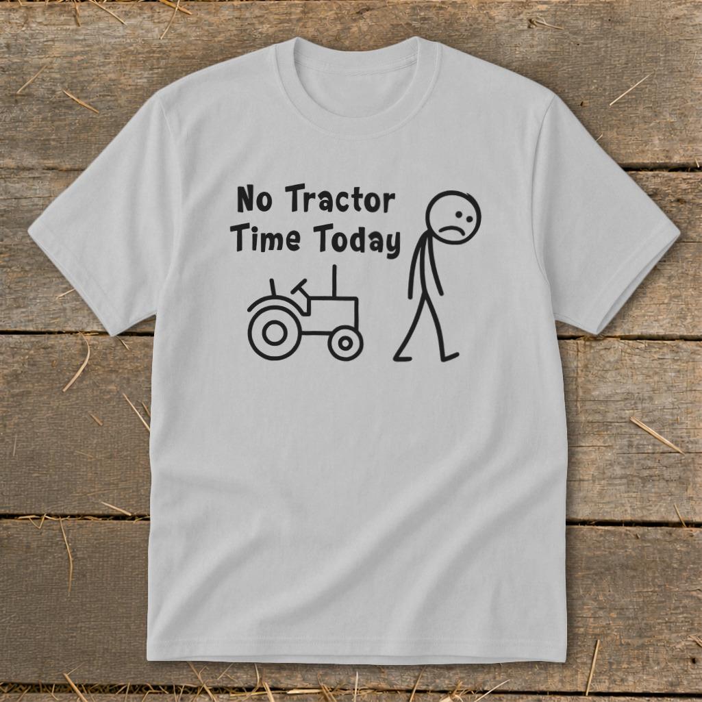 No Tractor Time Today Youth Tee