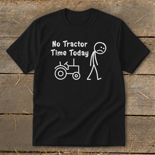 No Tractor Time Today Youth Tee