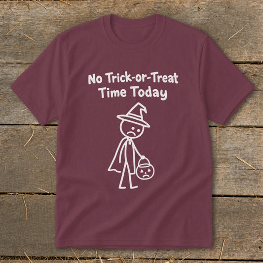 No Trick-or-Treat Time Today Youth Tee