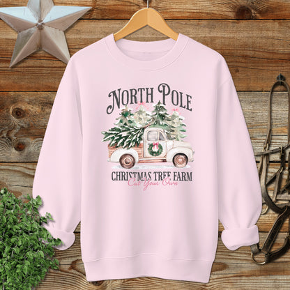 North Pole Tree Farm Sweatshirt