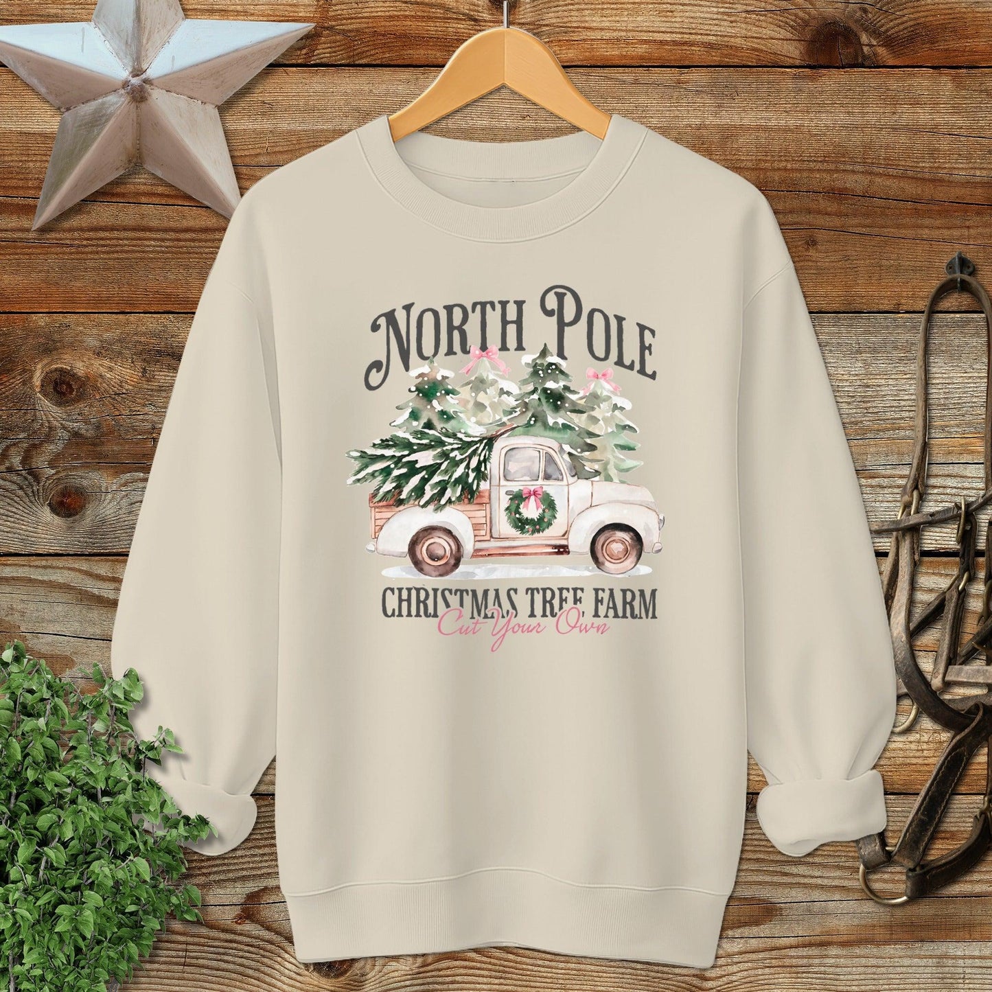 North Pole Tree Farm Sweatshirt