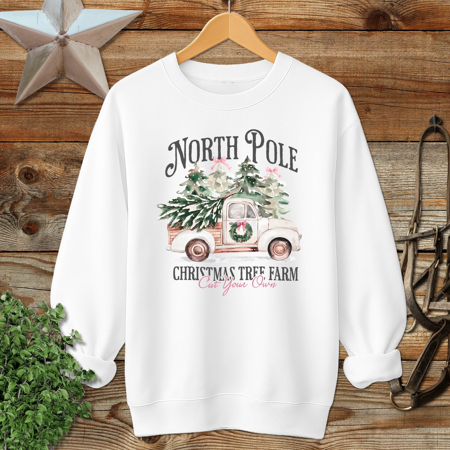North Pole Tree Farm Sweatshirt
