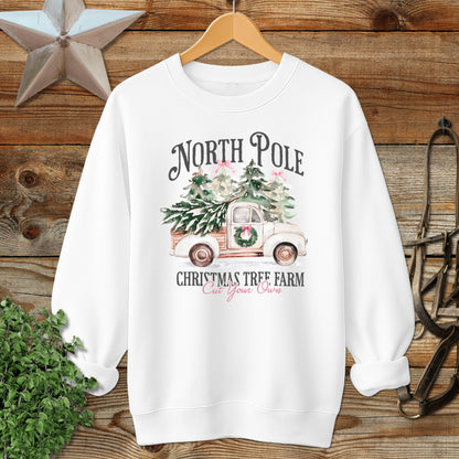 North Pole Tree Farm Sweatshirt