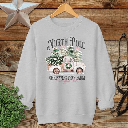 North Pole Tree Farm Sweatshirt