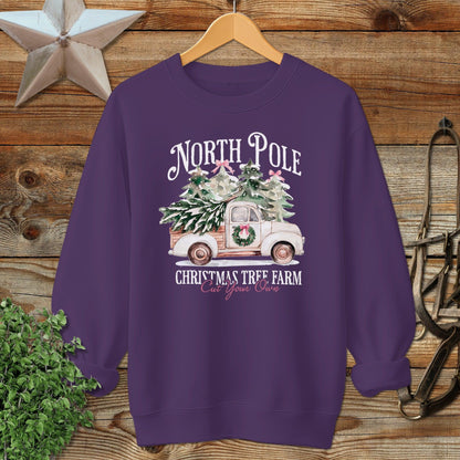 North Pole Tree Farm Sweatshirt