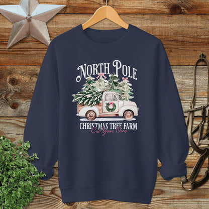 North Pole Tree Farm Sweatshirt