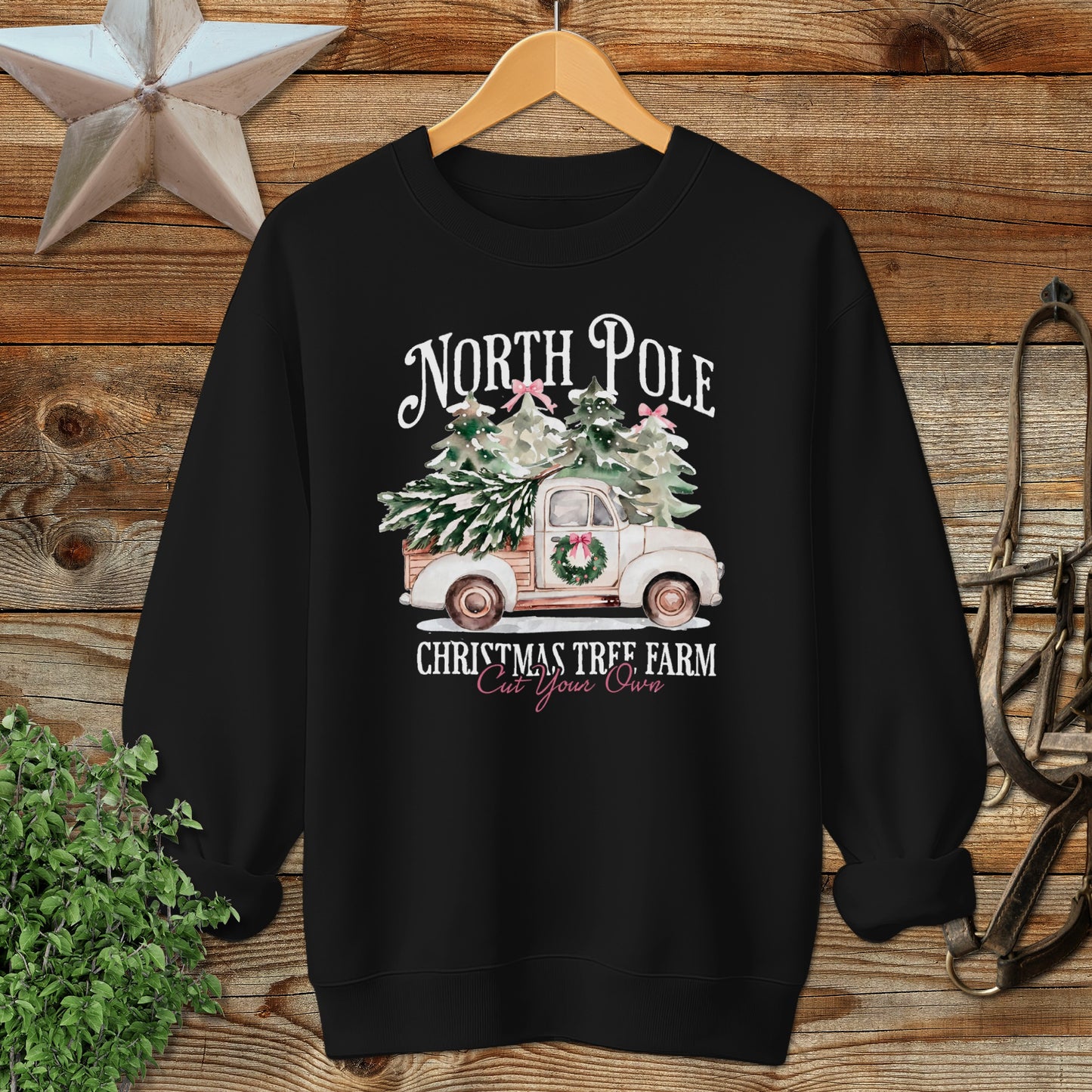 North Pole Tree Farm Sweatshirt