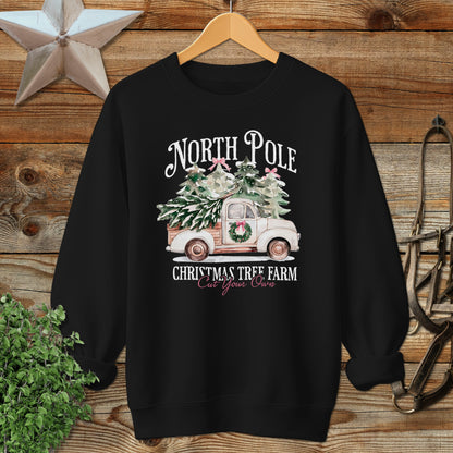 North Pole Tree Farm Sweatshirt
