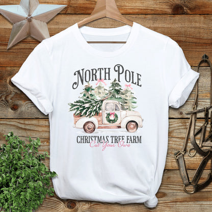 North Pole Tree Farm T-shirt