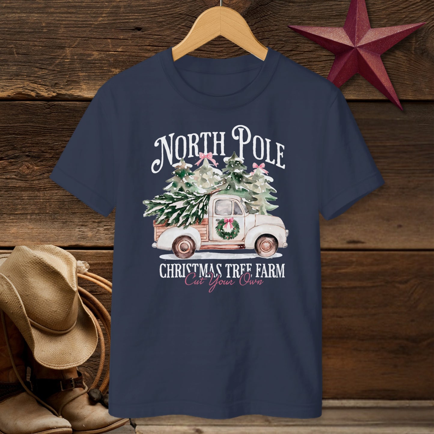 North Pole Tree Farm T-shirt (Youth)