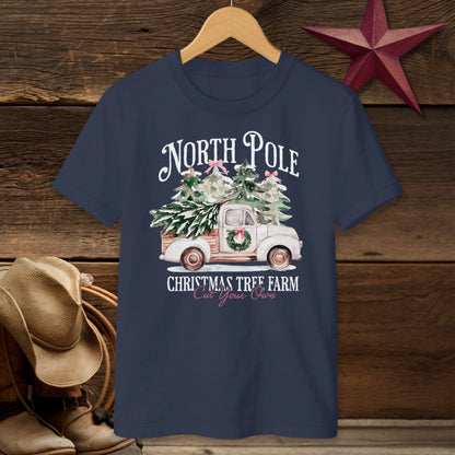 North Pole Tree Farm T-shirt (Youth)